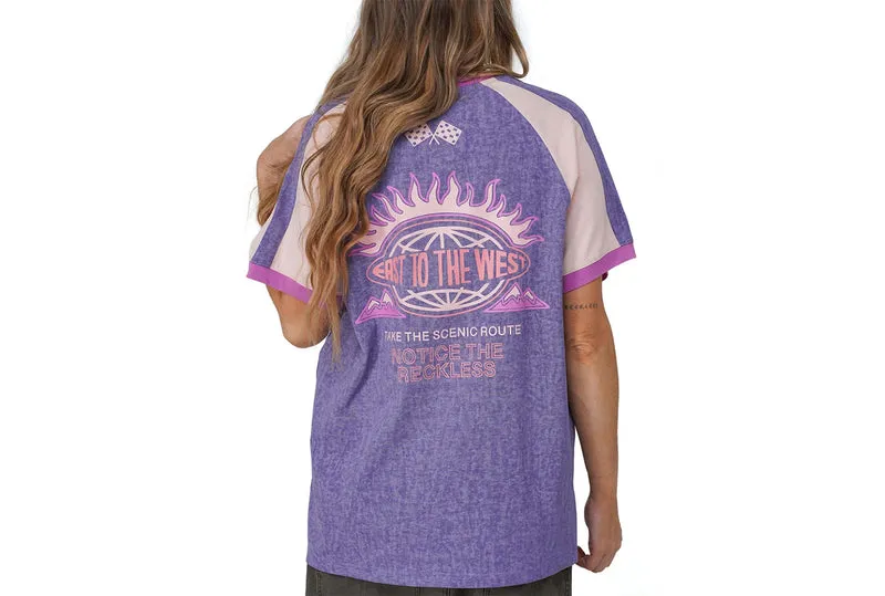 T-SHIRT RAPLAN SURDIMENSIONNÉ SCENIC ROUTE