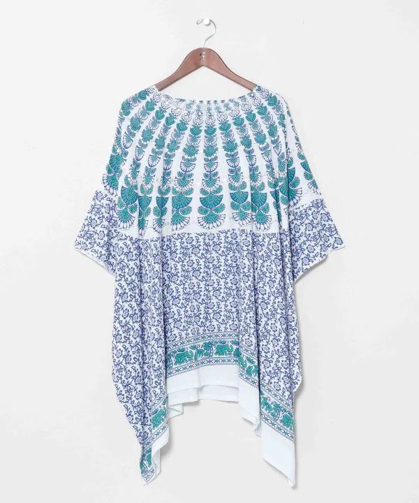 Tunique en rayonne à motif mandala balinais