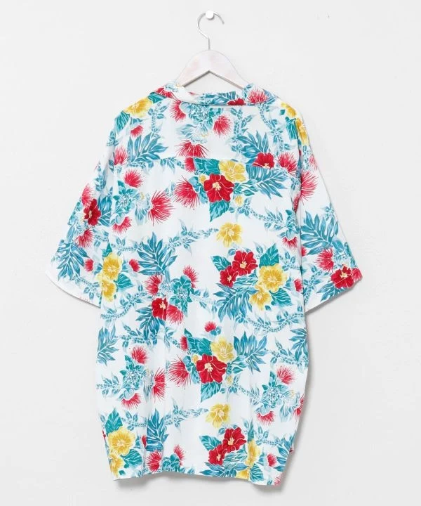 Chemise hawaïenne pour homme à imprimé botanique