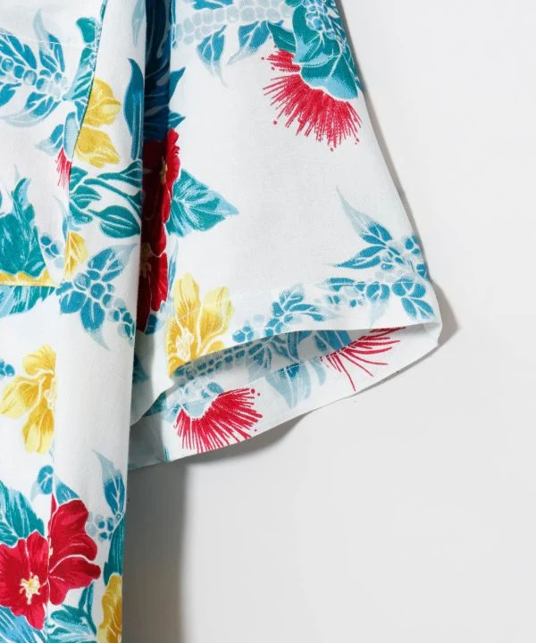 Chemise hawaïenne pour homme à imprimé botanique