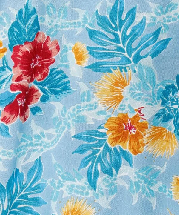 Chemise hawaïenne pour homme à imprimé botanique