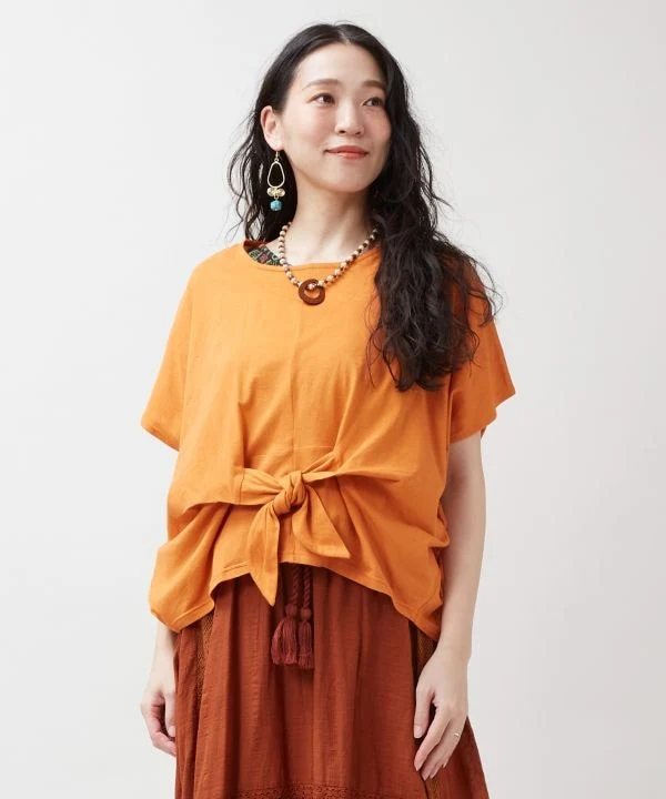 Ensemble de hauts superposés à imprimé géométrique