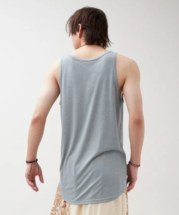 Débardeur homme imprimé motif Barong