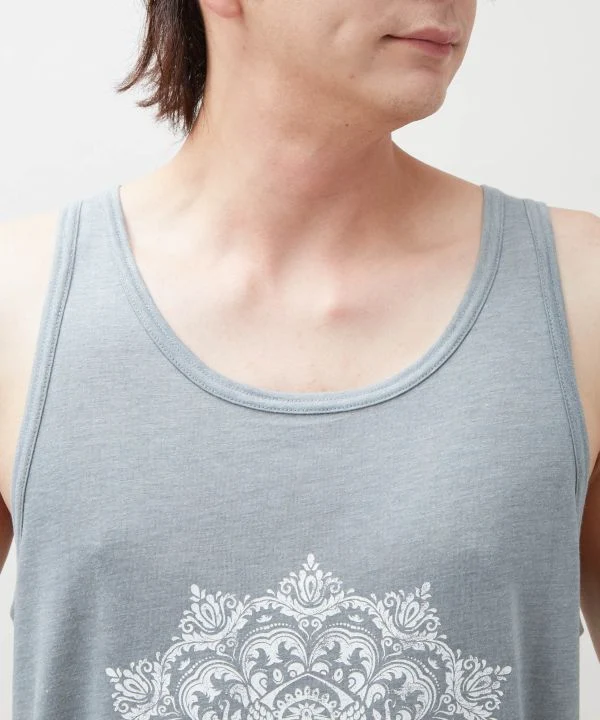 Débardeur homme imprimé motif Barong