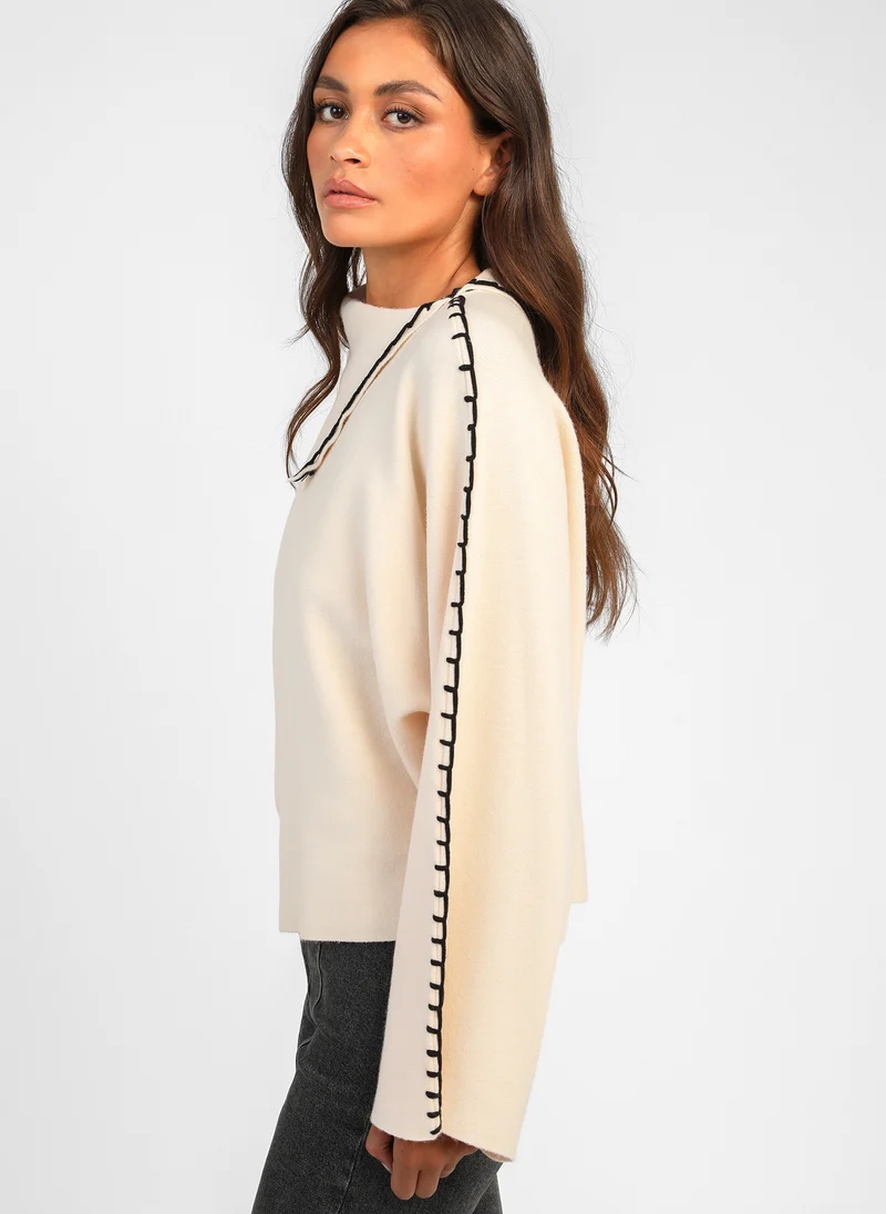 PULL NOFELIO vanille