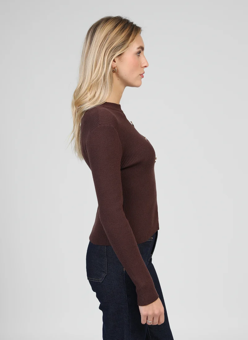 PULL NADONNA marron