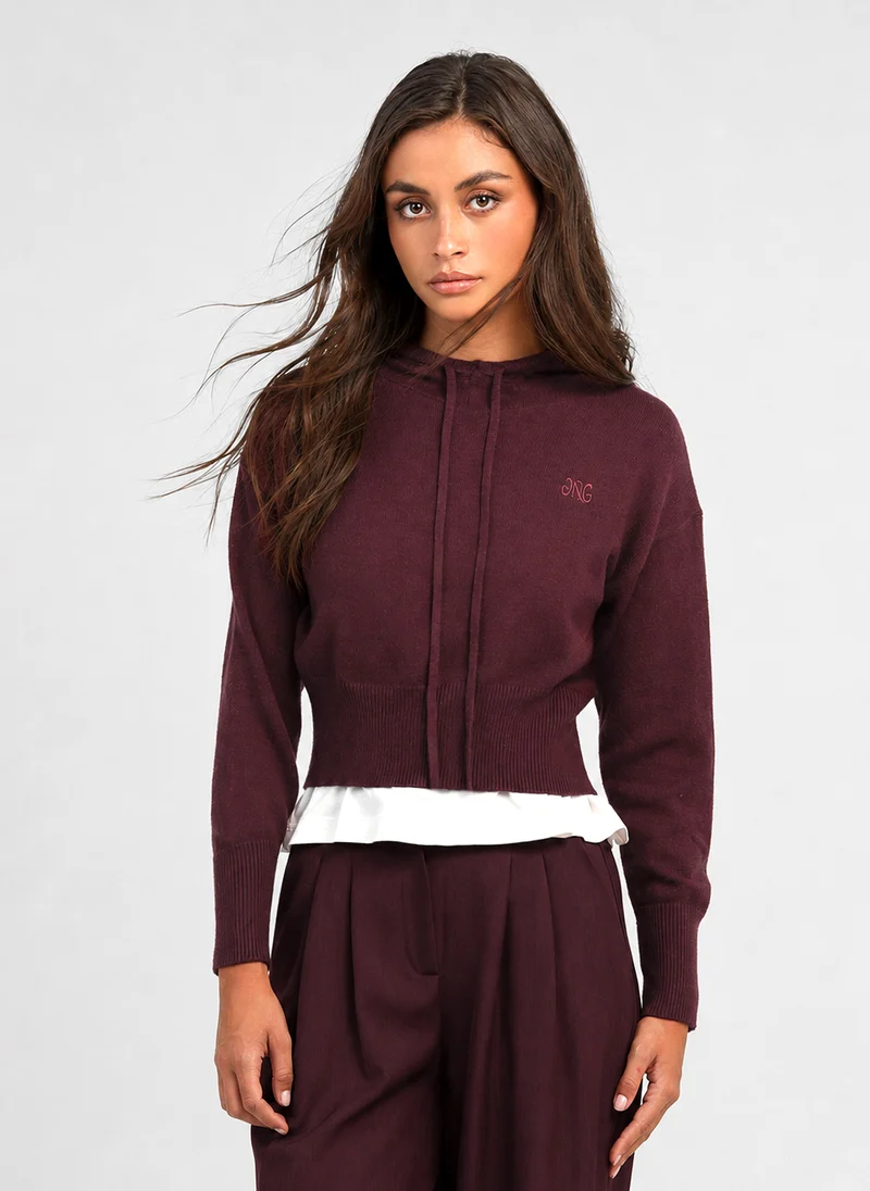 PULL NERIA grenat