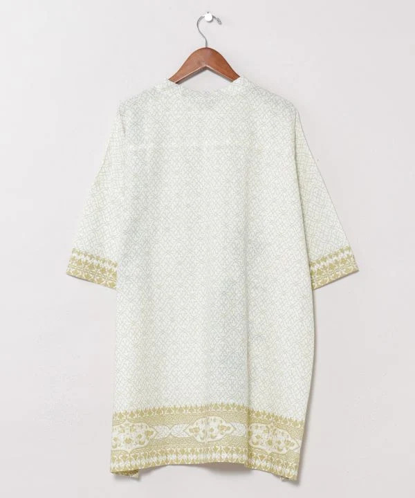 T-shirt homme en coton imprimé lotus