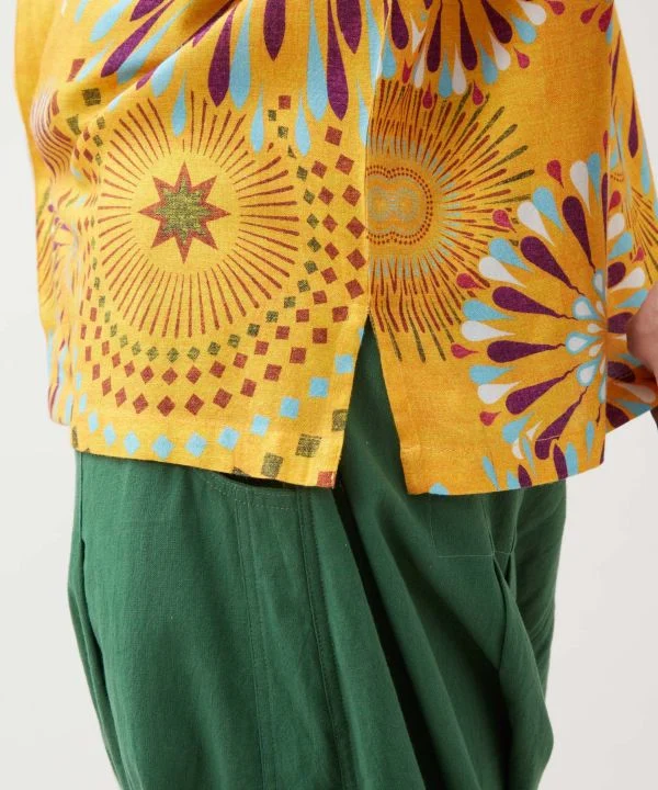 Chemise hawaïenne Calavera Fireworks