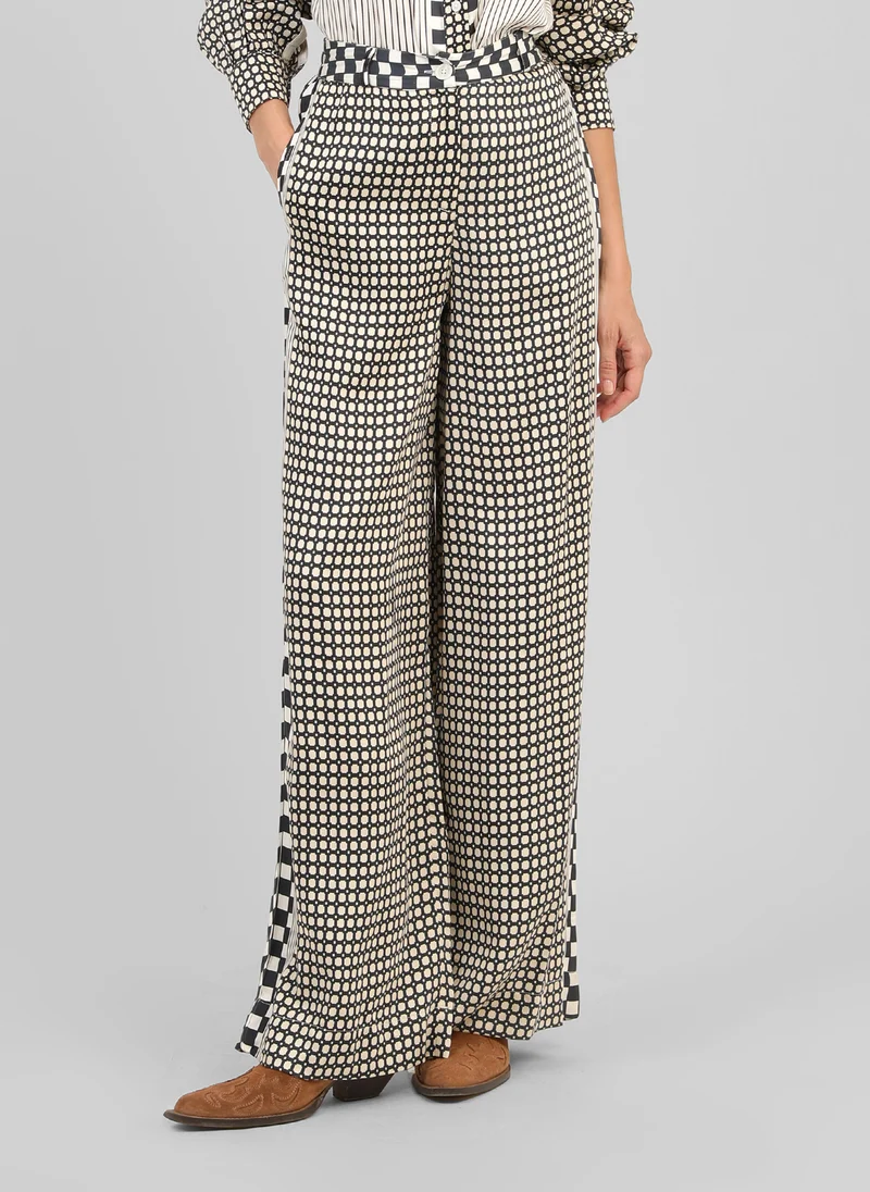 PANTALON ROMYLANE graphilo ecru
