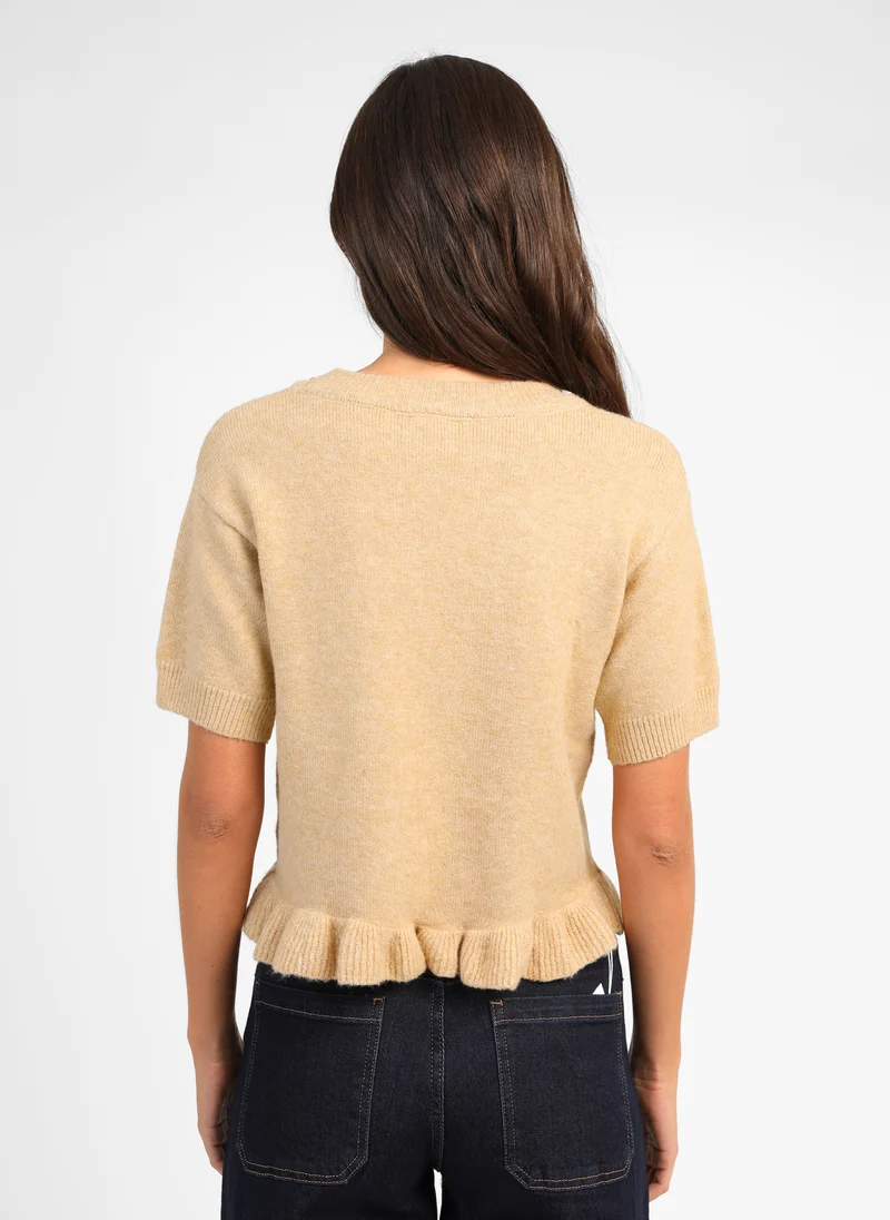 PULL NESTORINE vanille