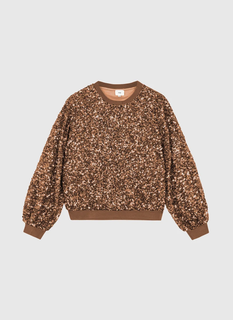 SWEAT AFLIMANA caramel