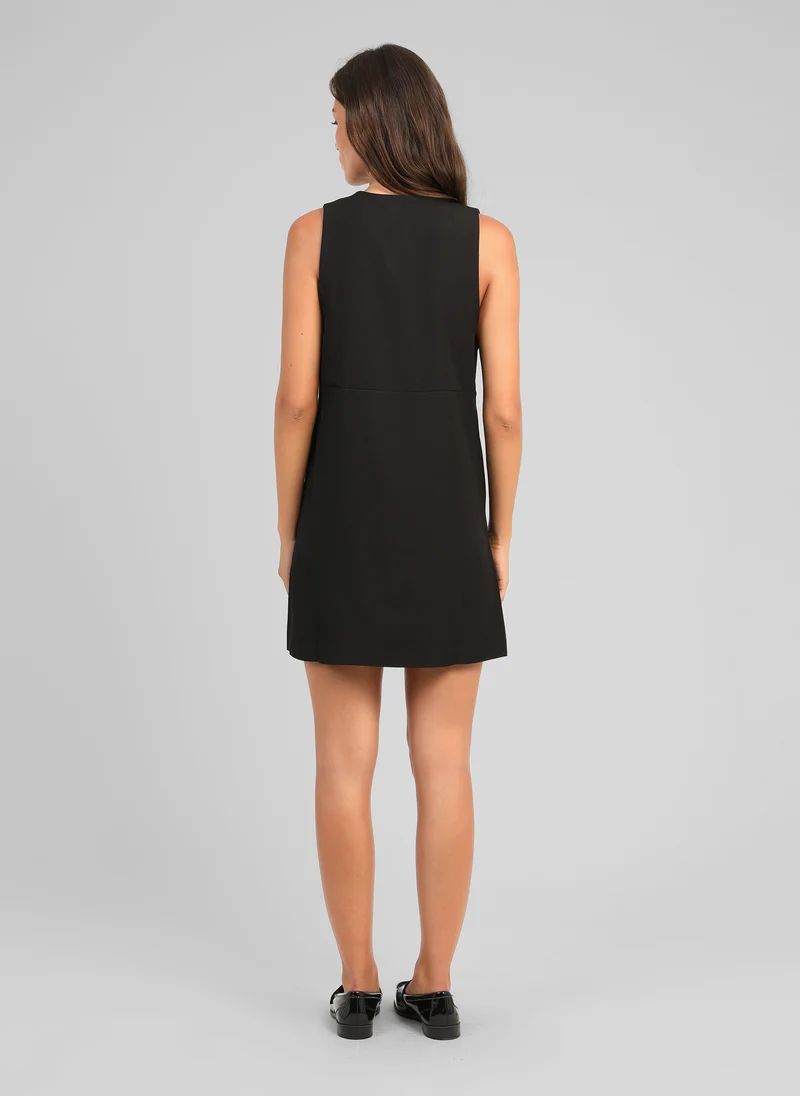 ROBE COURTE MADINA noir