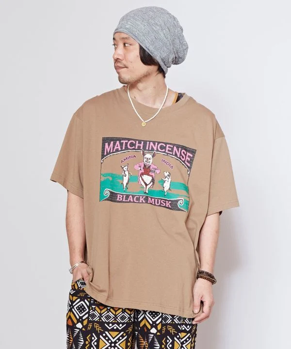 T-shirt graphique Match Encens - XL