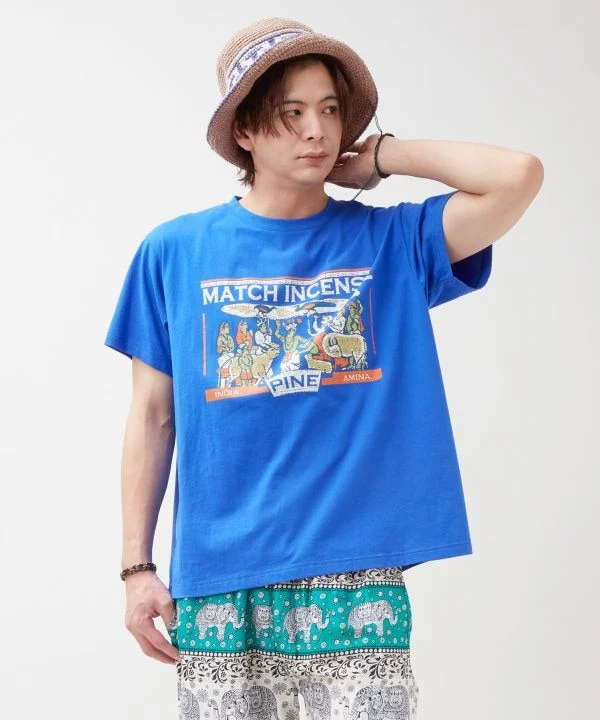T-shirt du paquet d'encens Match - L