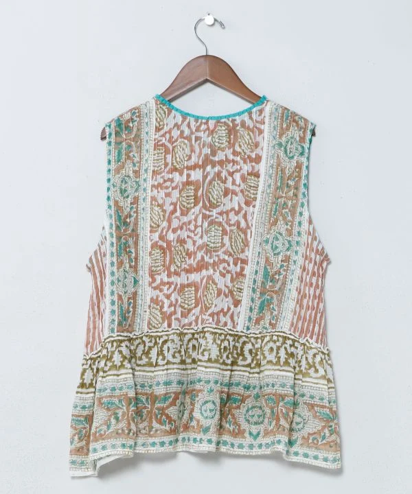 Haut tunique Kota Doria
