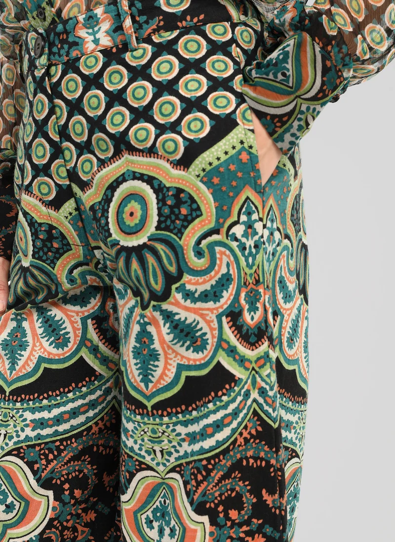 PANTALON ROSELA balmera turquoise