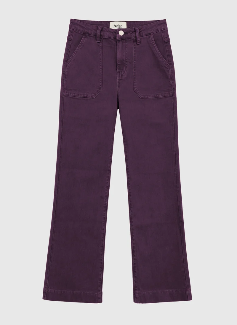 PANTALON PARMY aubergine