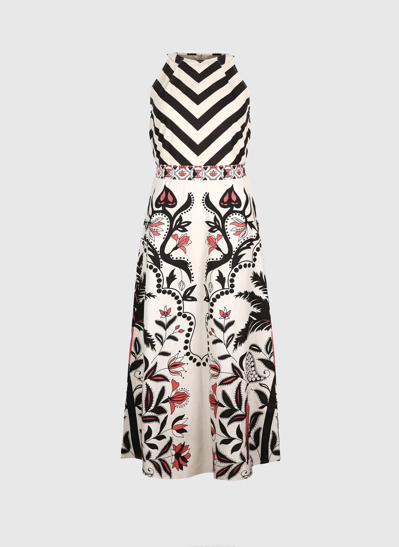 ROBE LONGUE OJANNY tolina ecru
