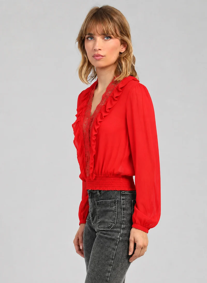 BLOUSE SAMISTA rouge