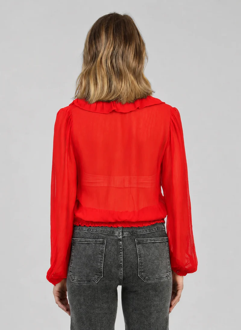 BLOUSE SAMISTA rouge