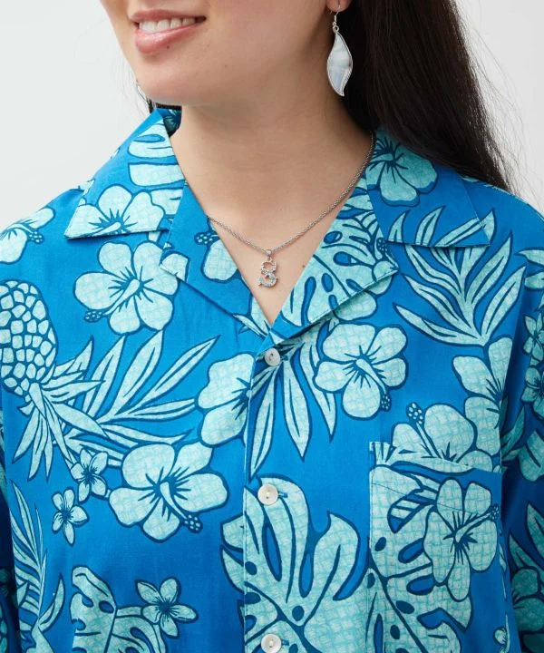 Chemise hawaïenne à motif vintage