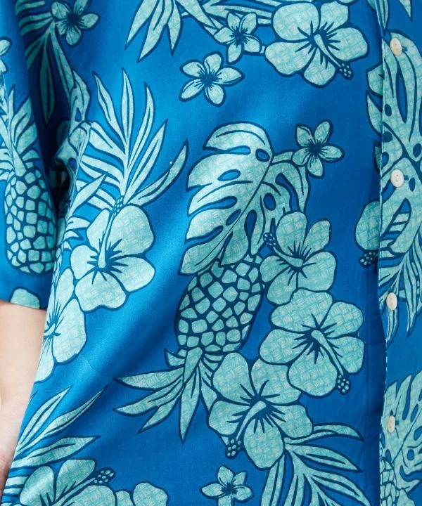 Chemise hawaïenne à motif vintage