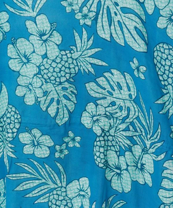 Haut en rayonne à motif vintage