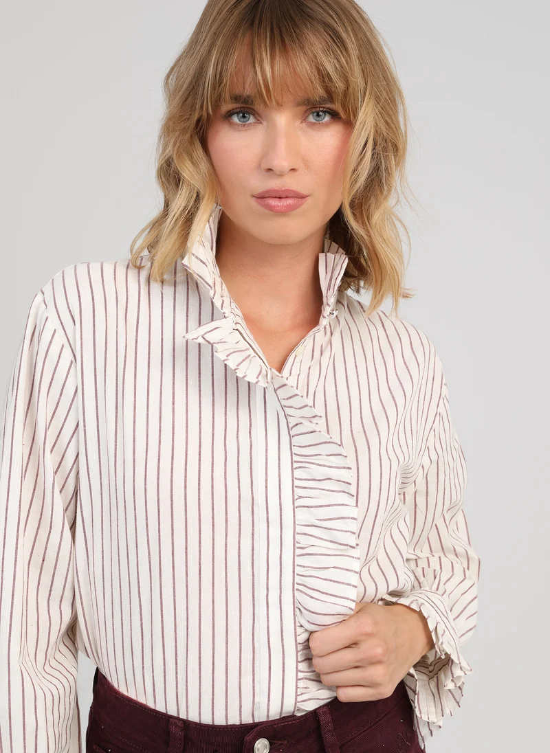 CHEMISE SELASY rayée