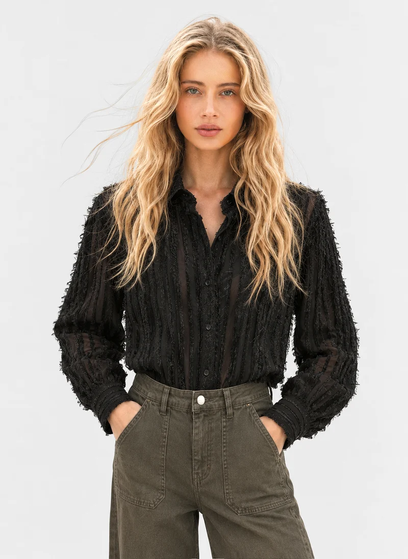 CHEMISE SOPHENA noir