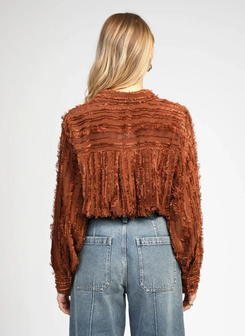 CHEMISE SOPHENA chocolat