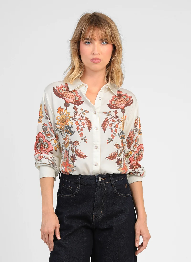 CHEMISE SOLEDAD tangale écru