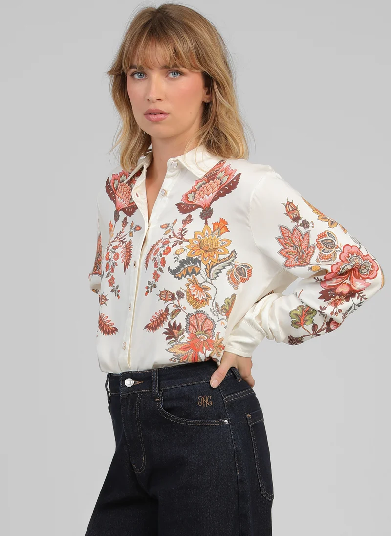 CHEMISE SOLEDAD tangale écru