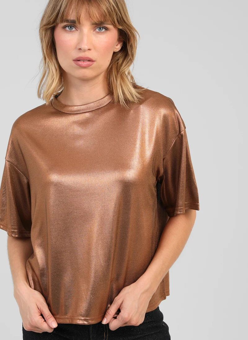 TEE-SHIRT AKOLA cuivre