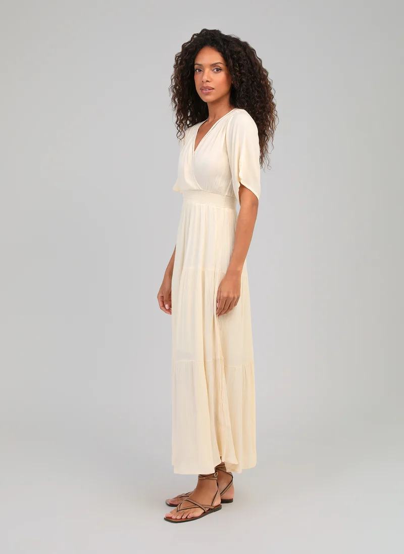 ROBE LONGUE OSUNCHALA vanille