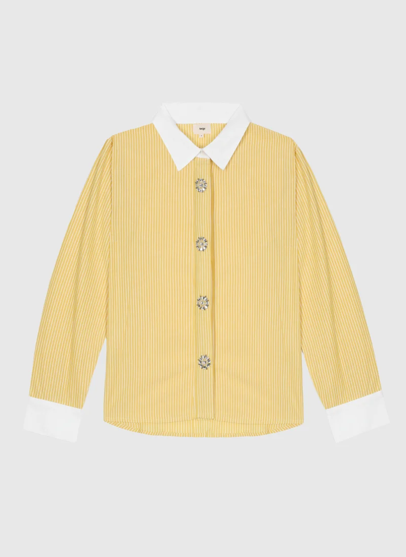 CHEMISE SYLANA jaune