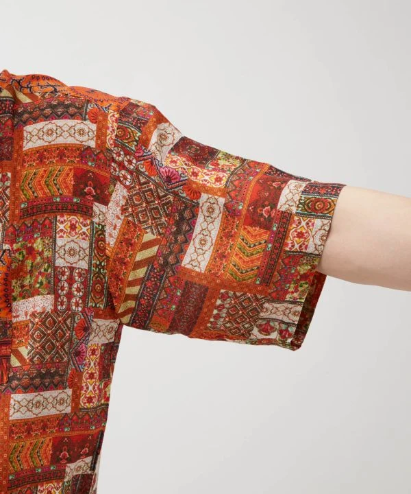 Chemise bohème unisexe sans effort