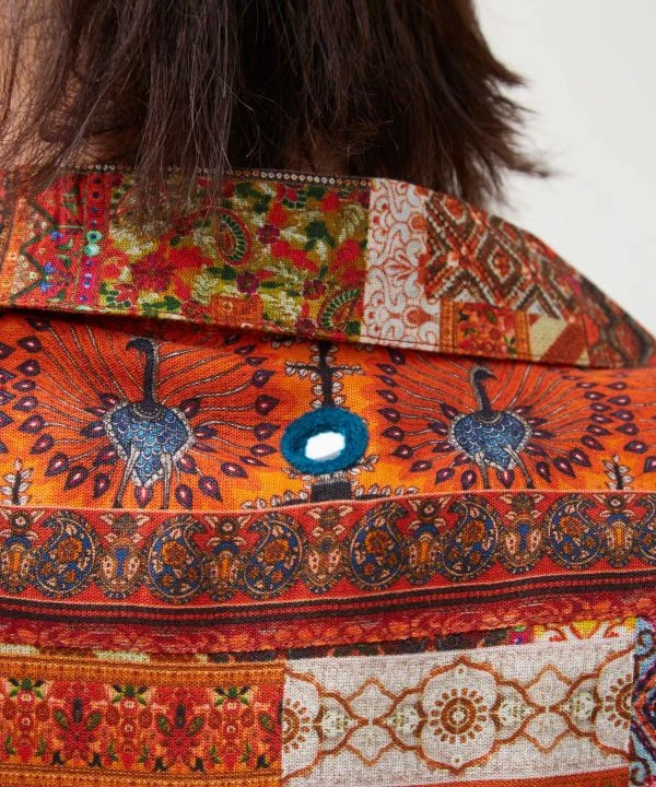 Chemise bohème unisexe sans effort