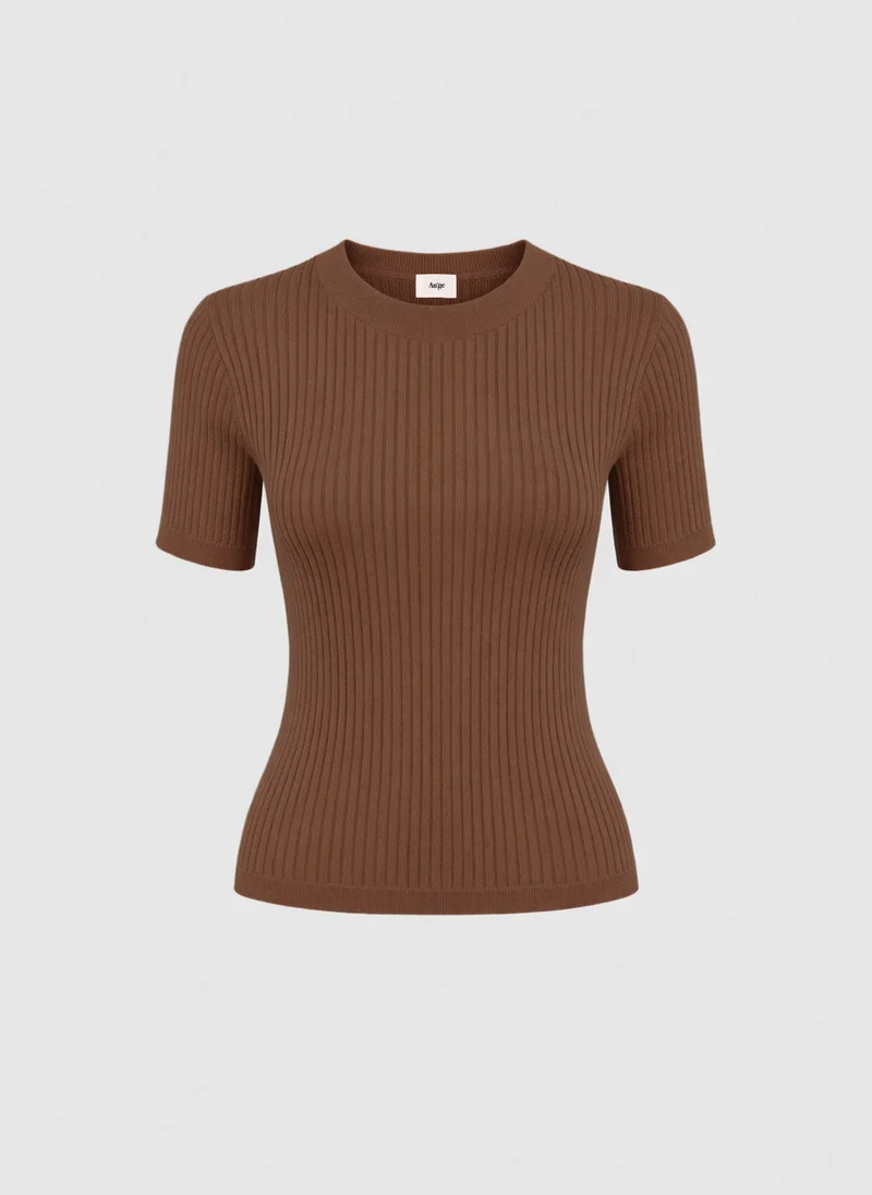 PULL LESIENNA marron