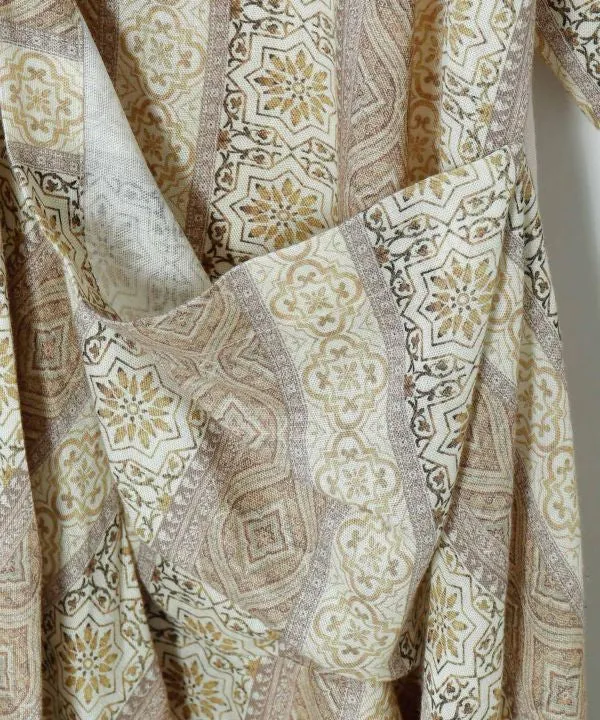 Chemise homme à motif géométrique