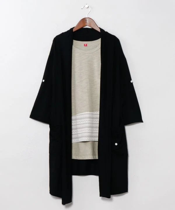 Ensemble cardigan et top facile à porter