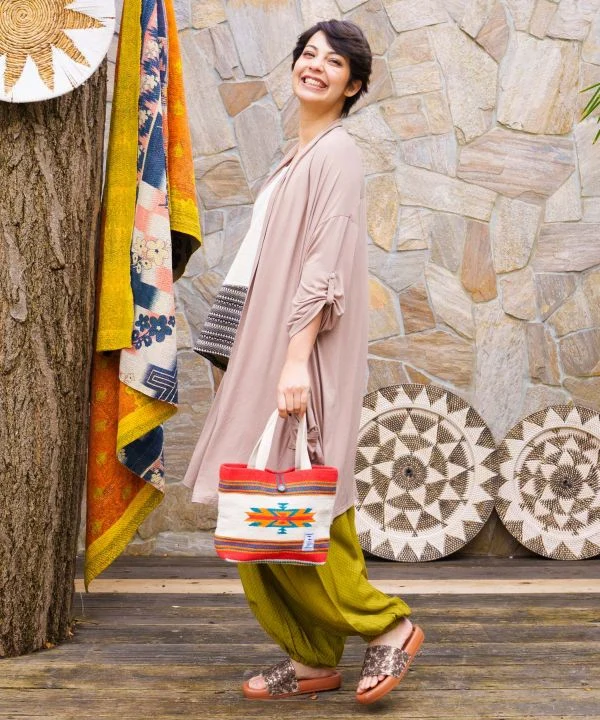 Ensemble cardigan et top facile à porter