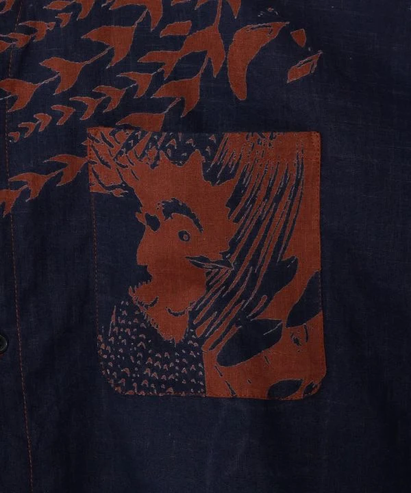 Chemise en coton Ukiyoe Dabo