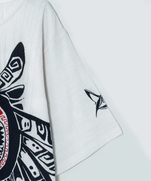 Amina x Yosuke Tribal Owl Cotton Top