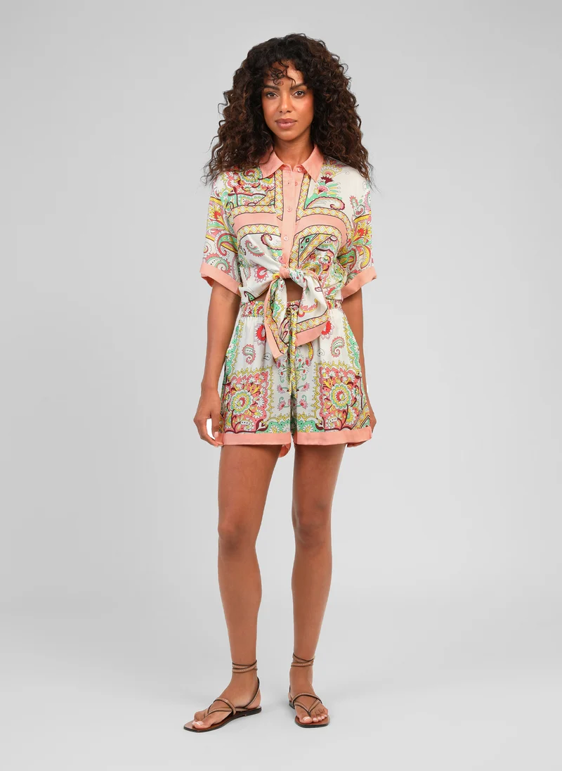 CHEMISE SILVANA jelame rose