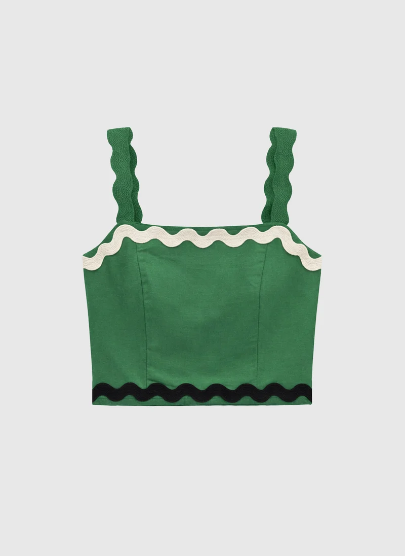 DEBARDEUR SOLINE vert