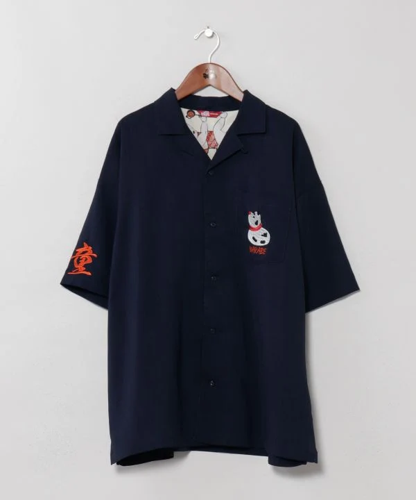 ASOBIE - Chemise brodée Ukiyoe
