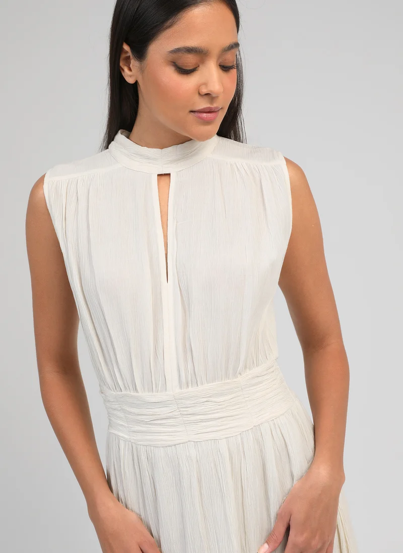 ROBE LONGUE ORLANY écru