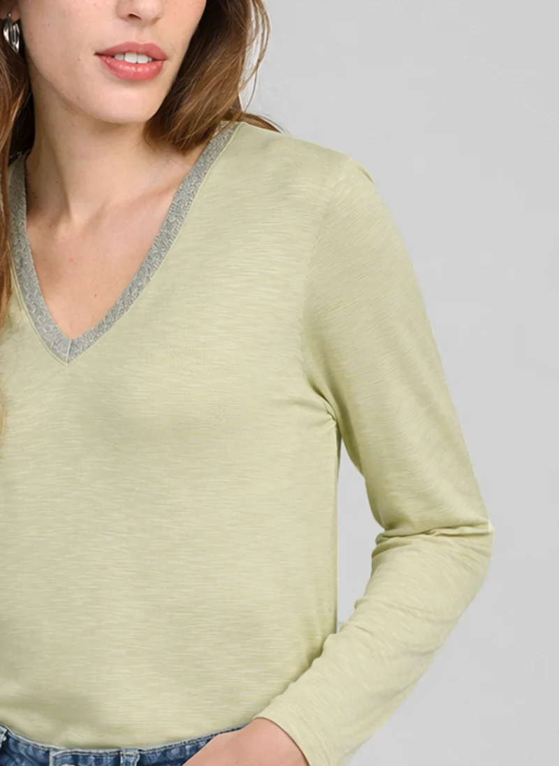 T-SHIRT TENIO verveine