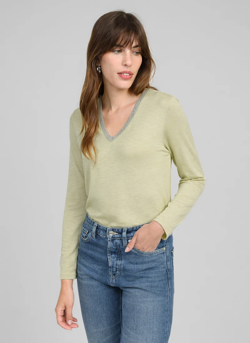 T-SHIRT TENIO verveine